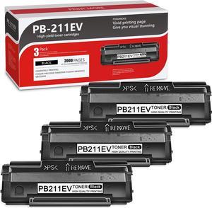 PB-211EV PB211EV Black Toner Cartridge High Yield Replacement for Pantum PB211EV Toner Cartridge P2502W P2500W M6550NW M6600NW M6552NW M6602NW Printer Toner 3 Pack