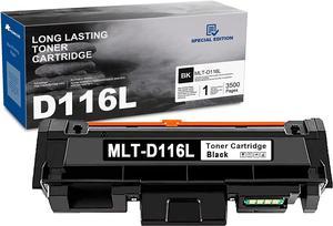 MLT-D116L Black Toner Cartridge - (SU832A) Replacement for Samsung D116L MLT-D116L Toner Xpress SL-2835DW SL-M2825DW SL-2885FW SL-2875FD SL-2875FW SL-M2625D Printer, 1 Pack