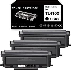 Ennovor Compatible TL-410X Toner Cartridge Replacement for Pantum TL-410X TL-410H TL-410 for M7102DW P3012DW M6800FDW M7200FDW M7100DW M6802FDW M7102DN M7202FDW (3-Plack)