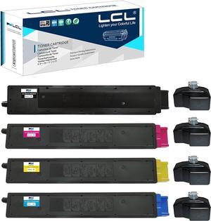 LCL Compatible Toner Cartridge Replacement for Kyocera TK8117 TK-8117 TK8117K TK-8117K TK-8117C TK-8117M TK-8117Y 1T02P30US0 1T02P3CUS0 1T02P3BUS0 1T02P3AUS0 M8124cidn M8130cidn (4-Pack KCMY)