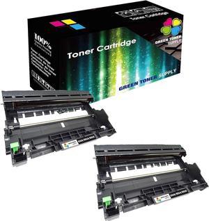 2-Pack Green Toner Supply Compatible E310 E515 Drum Unit E514 Drum only Work in Dell E310dw E514dw E515dw E515dn Printer