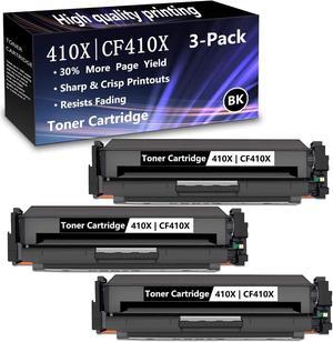 3 Pack (3 Black) 410X CF410X High Yield Compatible Toner Cartridge Replacement for HP Color Laserjet Pro M452dn, M452dw, M452nw, MFP M477fdn, MFP M477fdw, MFP M477fnw Printers,Sold by AlToner