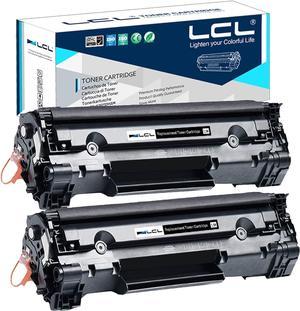 LCL Compatible for HP 83A CF283A (2-Pack, Black) Toner Cartridge for HP LaserJet M126AM126nwM128fn M128fp M128fw LaserJet Pro MFP M225dn M225rdn; LaserJet Pro M201dw M201n; LaserJet Pro MFP M225dw; L