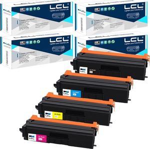 LCL Remanufactured for Brother TN-431 TN431 TN431BK TN431C TN431M TN431Y (4-Pack, Black Cyan Magenta Yellow) Toner Cartridge for Brother DCP-L8410CDW MFC-L8690CDW MFC-L8610CDW MFC-L8900CDW HL-L8360CD