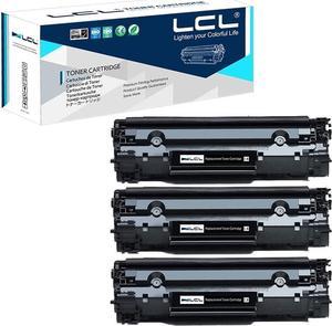 LCL Compatible for HP 83A 83X CF283A 283X CF283X CRG137 CRG-137 9435B001 9435B001AA (3-Pack, Black) Toner Cartridge for HP LaserJet M126A M126nw M128fn M128fp M128fw HP LaserJet Pro MFP M225dn M225rd