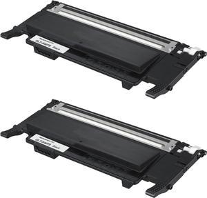 2 Black PrinterPro Compatible Replacement for Samsung CLT-407S CLT-K407S CLT-C407S CLT-M407S CLT-Y407S Compatible Toner Cartridge Samsung 407 CLP-320 CLP-320N CLP-321N CLP-325 CLP-325W CLP-326 CLX-3