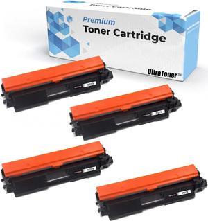 4 PK Ultra Toner® Compatible Replacement for HP 17X CF217X hp17a CF217A EXTRA High Yield of HP 17A CF217A hp 17a cf217a HP 17L Black Toner Cartridge for HP Printer Laserjet Pro M102a M102w MFP M130a