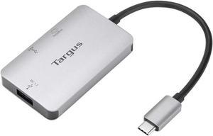 Targus USB-C Single 4K HDMI Video Multi-Port Adapter w/100W Pass-Thru, Gray (ACA948CA)