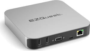 EZQuest USB C Hub - 12 in 1 USB C Docking Station- 2X HDMI 4K 60HZ & 30Hz, VGA, Ethernet, USB-C with 100W PD 3.0, 4X USB 3.0 Ports, SD & Micro SD & Audio Port - MacBook Pro, Air & Windows Computers