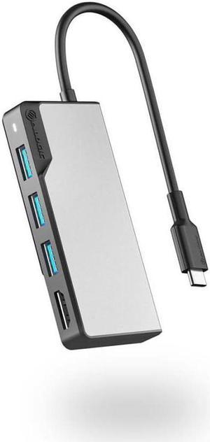 ALOGIC USB-C Fusion CORE 5-in-1 Hub V2-3 x USB-A3.1 Gen 1, 1 x USB-C 3.1 Gen 1 100W PD, and 1 x HDMI 4K [60Hz]