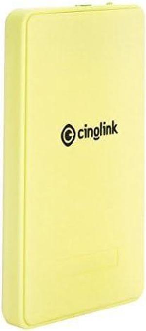 Cinolink HD302M Rubber Coating, USB 3.0 SATA HDD Enclosure, Tool-Free, Screwless, Black