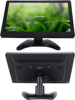 11.6 Inch Samll Monitor Display 1366x768p, Portable Monitor with VGAHDMIAVBNCUSB Port for Raspberry Pi CCTV Camera Monitor for Home and Office (US Plug)