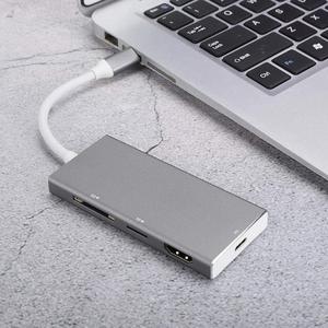 Multifunctional USB Type-C Adapter Hub, USB 3.0 Port USB Hub, Adapter, for Computer for Phone