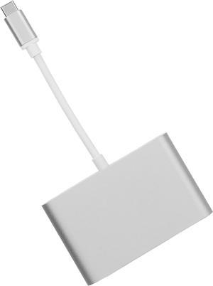 TypeC to VGA Adapter, Practical Frosted TypeC to VGA Converter for Laptop