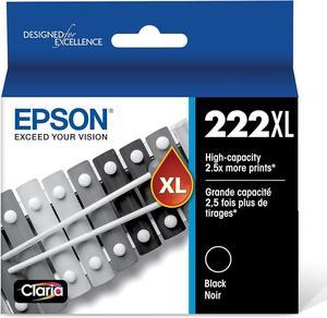 Epson T222 Black Ink Cartridge, High Capacity