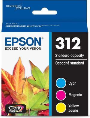 Epson T312 Colour Combo Pack Epson T312923 Claria Photo HD Colour Combo Pack Standard Capacity Cartridge Ink