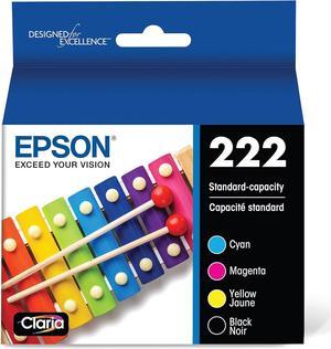 Epson T222 Black and Colour Combo Ink Cartridges, Standard Capacity