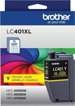 Brother Genuine LC401XLYS High-Yield Yellow Ink Cartridge