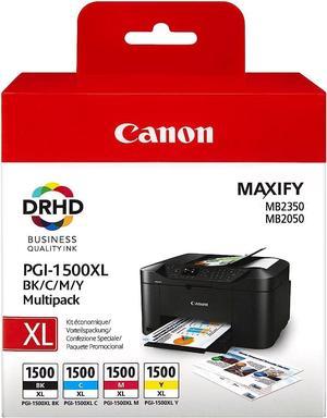 Canon PGI-1500XL C/M/Y/BK Black,Cyan,Magenta,Yellow Ink Cartridge