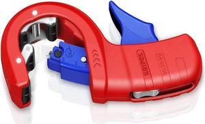 Knipex DP50 Pipe Cutter for Plastic Drain Pipes Plastic Coated 202 mm 90 23 01 BK