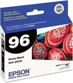 Epson T096120 Stylus Photo R2880 Printer UltraChrome K3 Ink Cartridge (Photo Black)