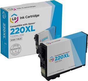 LD Remanufactured Ink Cartridge Replacement for Epson 220XL T220XL220 High Yield (Cyan)