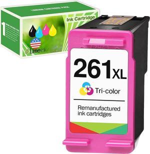 Limeink Remanufactured Ink Cartridge Replacement for Canon 261 Color Ink Cartridge 261 XL 261xl for Canon TS6420 Ink Cartridge for Canon TS6400 Ink Cartridge Pixma TS5320 TS5300 (1 Color)