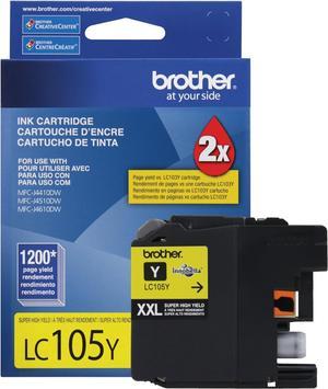 Brother LC105YS Super High Yield Ink Cartridge - Yellow