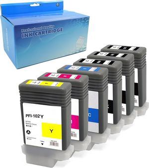 Karl Aiken Compatible Ink Cartridge Replacement for CANON PFI-102 (130ml, 6-pack) - imagePROGRAF iPF500, iPF510, iPF600, iPF605, iPF610, iPF700, iPF710, iPF720 printers by Karl Aiken