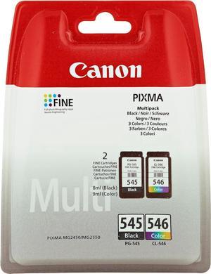 Canon PG-545 CL546 Multi-Pack (Black, Cyan, Magenta, Yellow)