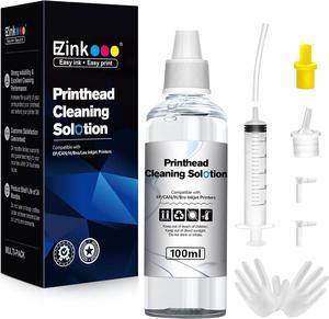 E-Z Ink (TM Printer Cleaning Kit|Printhead Cleaning Kit|/Epson/Canon/Brother Inkjet Printers WF-7710 WF-3640 7620 8600 8610 8620 WF-2750 WF-2650 ET-2750 ET-2650 Liquid Printer Nozzle (100ml)