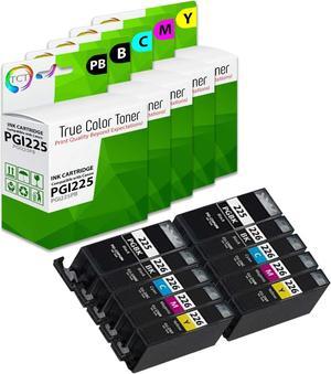 TCT Compatible Ink Cartridge Replacement for Canon PGI-225 CLI-226 Works with Canon Pixma MG5120 MG5220 Printers (Pigment Black, Black, Cyan, Magenta, Yellow) - 10 Pack