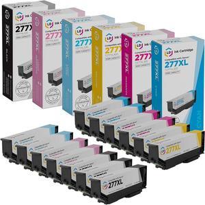 LD Remanufactured Ink Cartridge Replacements for Epson 277XL High Yield (3 Black, 2 Cyan, 2 Magenta, 2 Yellow, 2 ...