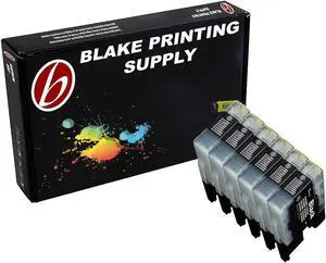 6 Black Zulu Inks Compatible LC71 / LC75 Ink Cartridges Replacement for Brother MFC-J280W, MFC-J425W, MFC-J430W, MFC-J435W, MFC-J5910DW, MFC-J625DW, MFC-J6510DW, J6710DW, MFC-J6910DW, J825DW, J835DW