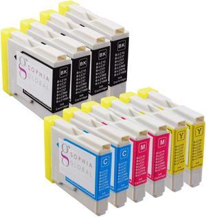 Sophia Global Compatible Ink Cartridge Replacement for Brother LC51 (4 Black, 2 Cyan, 2 Magenta, and 2 Yellow)