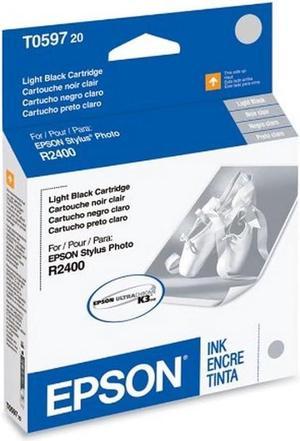 EPSON T059720 Light Black Ink Cartridge - Stylus Photo R2400