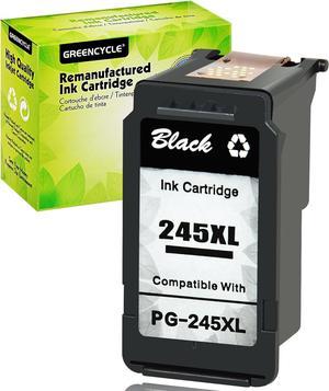 GREENCYCLE Re-Manufactured PG-245XL PG-245 245 XL Ink Cartridge Replacement for Canon Pixma MX490 MG2522 MG2525 MG2922 MG2924 MG3020 MG3022 MG3029 TS3120 TS3122 TS202 Printers (Black, 1 Pack)