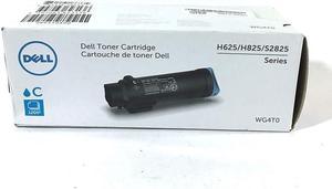 Dell WG4T0 Cyan Toner Cartridge for H625, H825, S2825, 1 Size