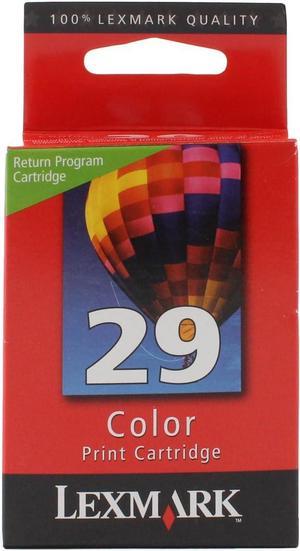 Lexmark 29 Tri-Color Ink Cartridge 18C1429