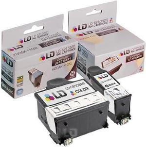 Kodak Compatible #10 Set of 2 Ink Cartridges: 1-1215581 Black & 1-1810829 Color Cartridge