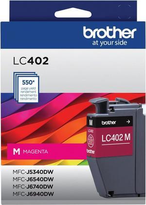 Brother Genuine LC402MS Standard Yield Magenta Ink Cartridge