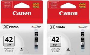 Canon CLI-42 Light Gray Ink Cartridge, 2-Pack