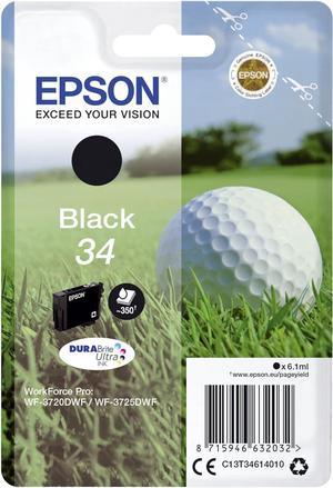 Epson C13T34614020 Standard Original Inkjet Cartridges - Black