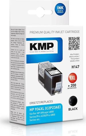 KMP H147 High Yield XL Black Ink Cartridge