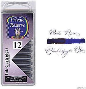 Private Reserve Ink Cartridges Black Magic Blue by Private Reserve