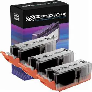 Speedy Inks Compatible Ink Cartridge Replacement for Canon PGI-255XXL Extra High-Yield (Black, 3-Pack)