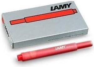 Lamy 5 Red Ink Cartridges - 2 Pk