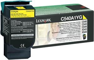 lexmark yellow return program toner cartridge for c54x x543 x544 series