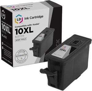 LD Compatible Ink Cartridge Replacement for Kodak 10XL 8237216 High Yield (Black)