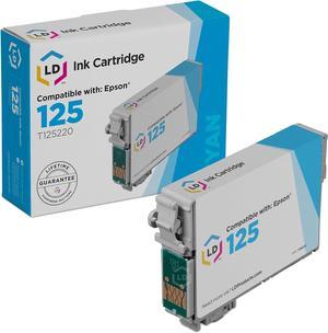 LD Remanufactured Ink Cartridge Replacement for Epson 125 T125220 (Cyan)